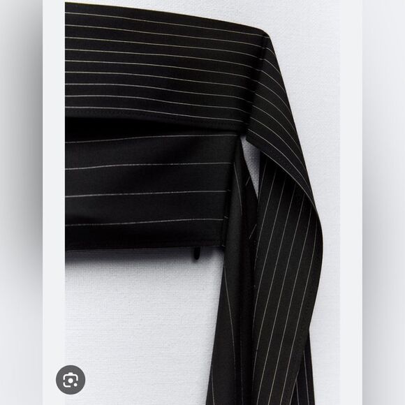 Strapless multi-positional tie crop top from Zara - Picture 8 of 8